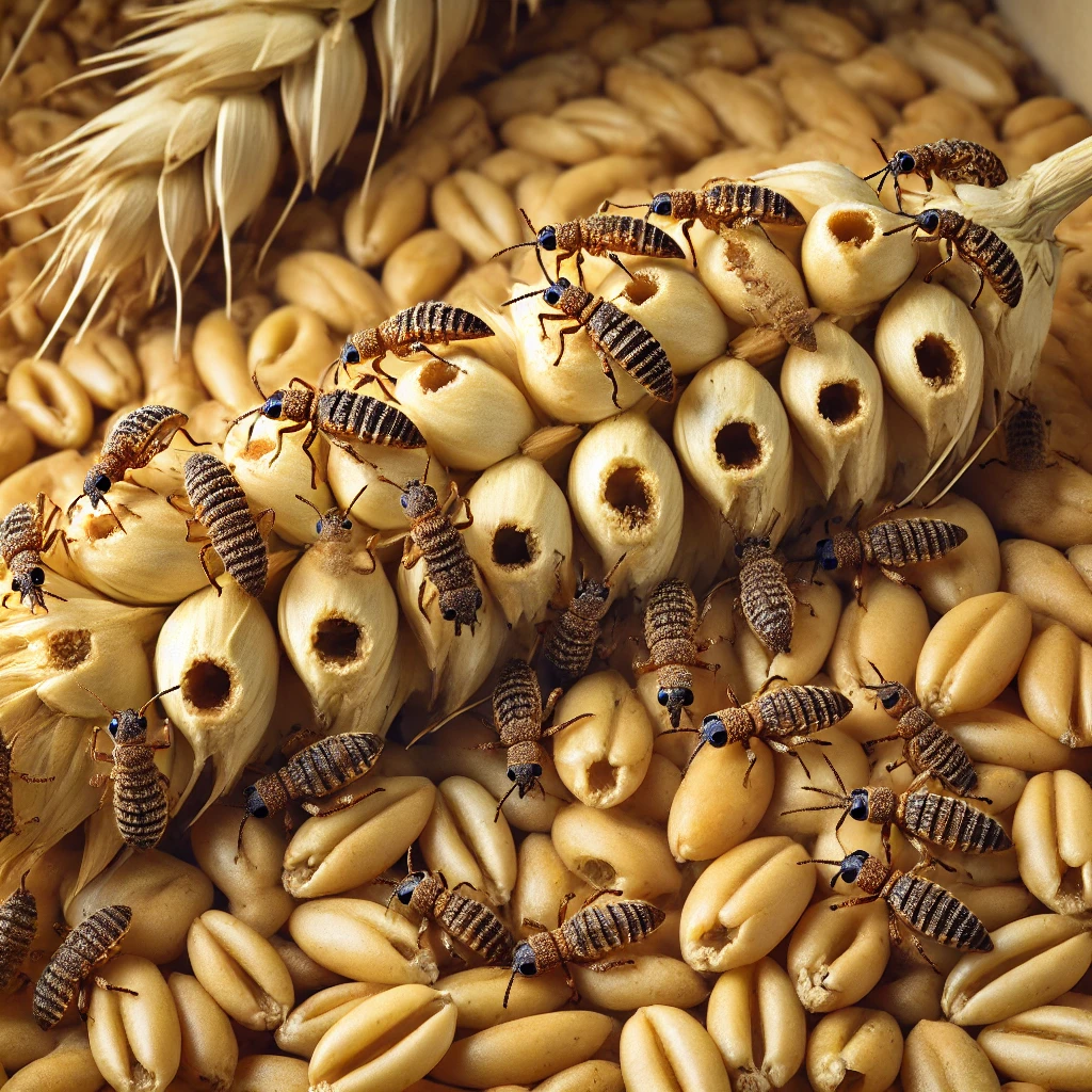 eliminare il punteruolo del grano